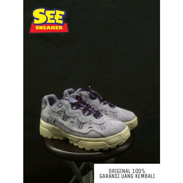 Converse x Golf Le Fleur Gianno OX Suede Lavender Gray/White Asparagus