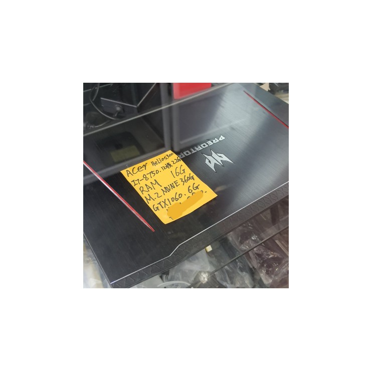 LAPTOP GAMING GAME ACER HELIOS 300 processor i7 ram 16gb bekas bagus