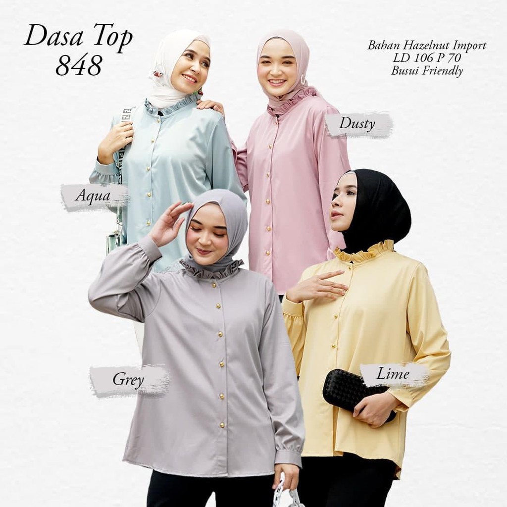 DASA TOP / ATASAN / BLOUSE / KEMEJA KERJA