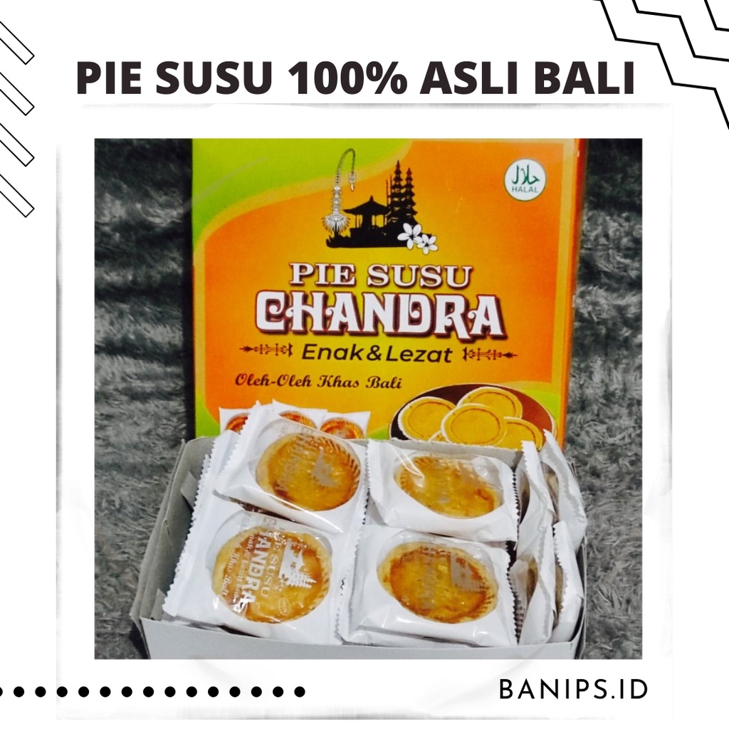 

Pie Susu Chandra [Isi 50 Pcs] [Pie Susu Murah Asli Bali]