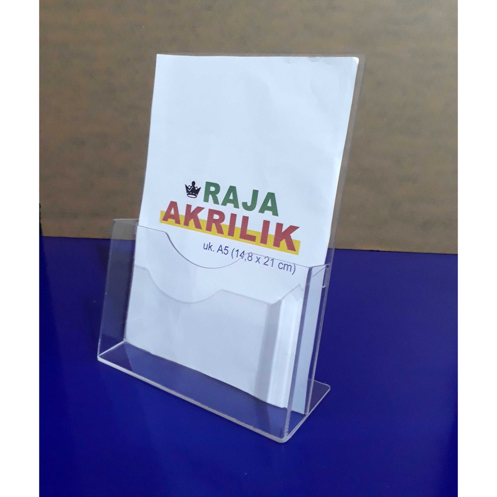 

Acrylic Tempat Brosur A5