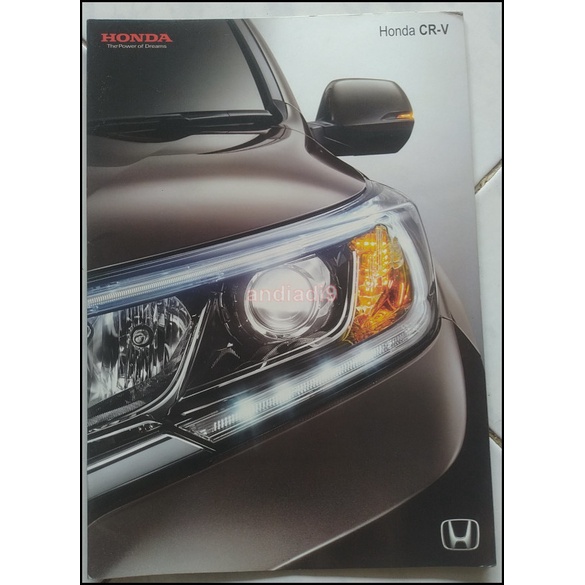 BROSUR MOBIL HONDA CR - V