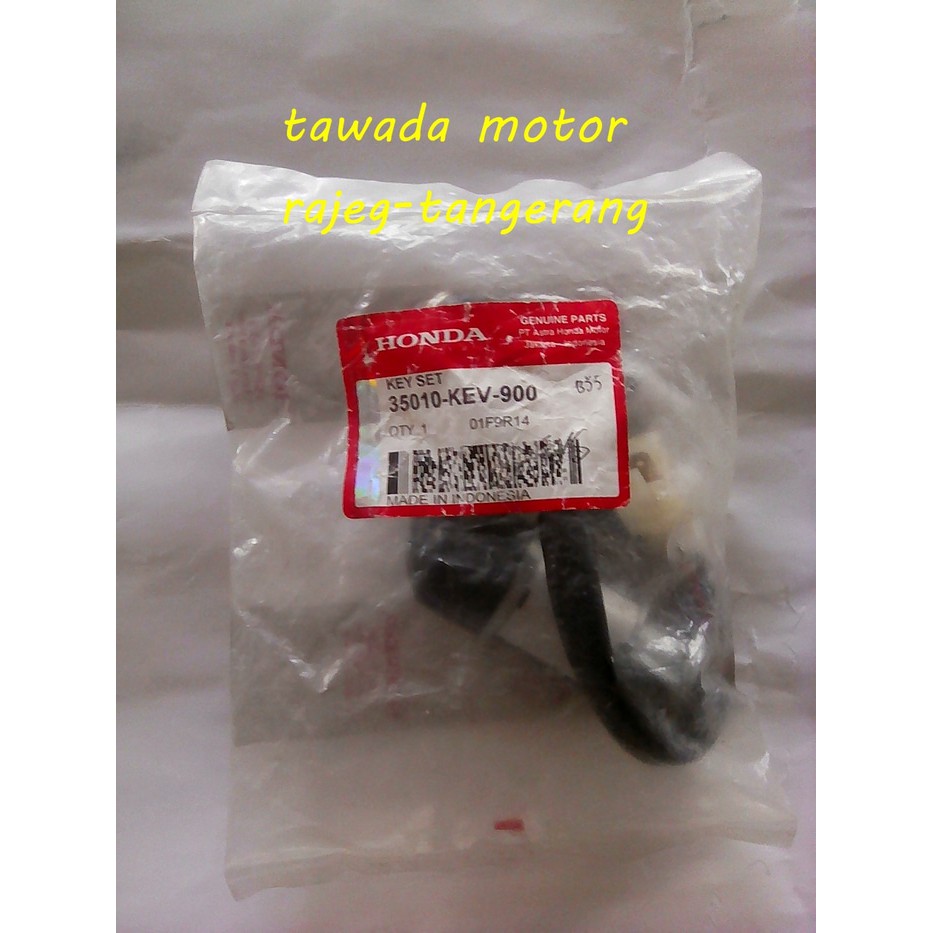 KUNCI KONTAK SET + JOK HONDA SUPRA X 100 ASLI HONDA