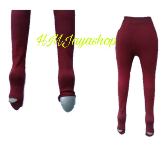 Celana Legging Wudhu Leging Wudhu Bahan Lycra Tebal