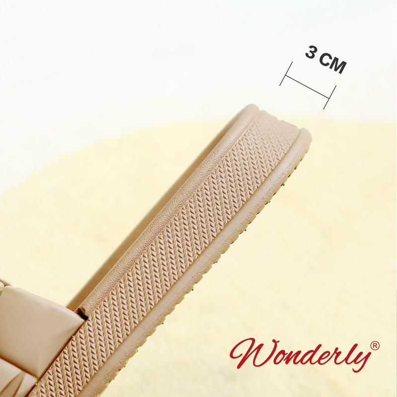 2209-3 [WONDERLY] Sandal Jelly Wanita Wonderly / Sendal Selop Karet Wanita / Sendal Selop Karet Wanita / Sandal Slop Cewek / Sendal Selop Karet Wanita Wonderly / Sandal Slop Cewek / Sandal Motif Smile / Sandal Smile / Sandal Fluffy