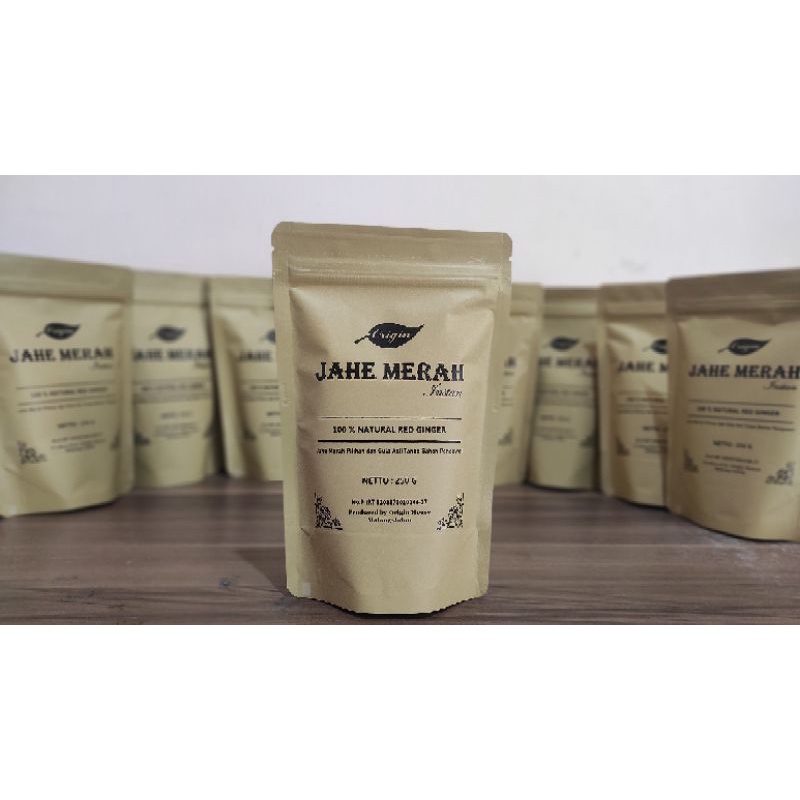 

Jahe Merah Origin Bubuk Jahe Merah Instan