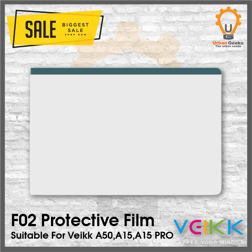 Anti Gores Layar Drawing Tablet A30 A50 A15 PRO Protect Film Veikk