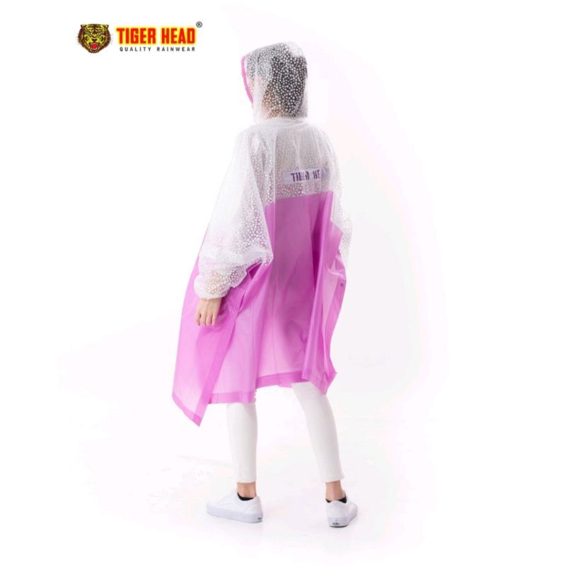 Jas Hujan Poncho Gemini Tiger Head 68216 High Quality Rain Coat