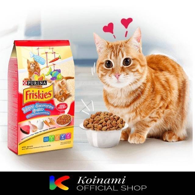 FRISKIES KITTEN 1.1KG DISCOVERIES DRY CAT FOOD / makanan kucing