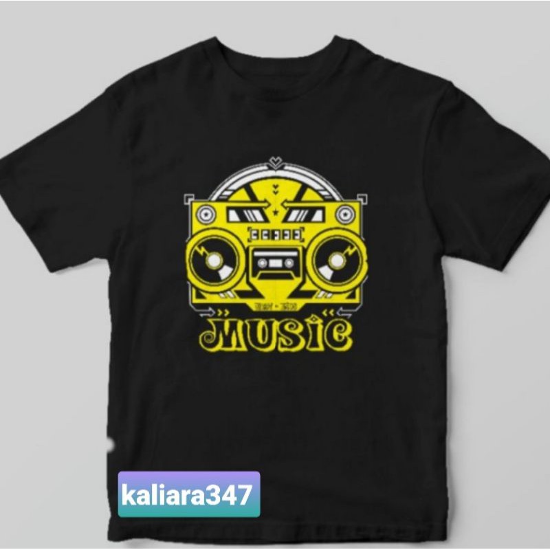 kaos anak old musik premium best seller