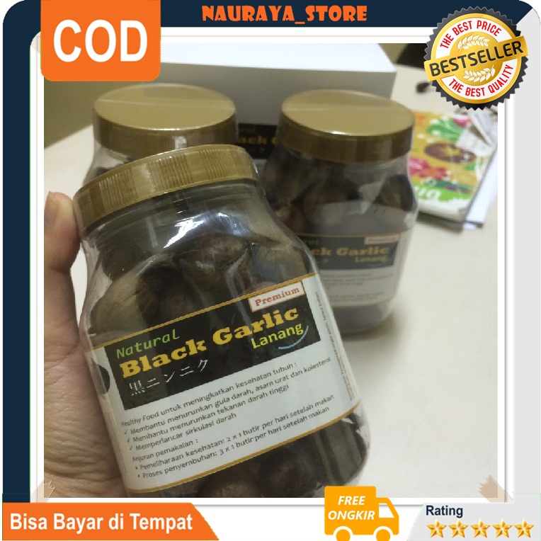 

Natural Black Garlic Lanang Premium Kapsul Madu Bawang Putih Lanang Hitam 500 Gr 300 Gr Lokal Super