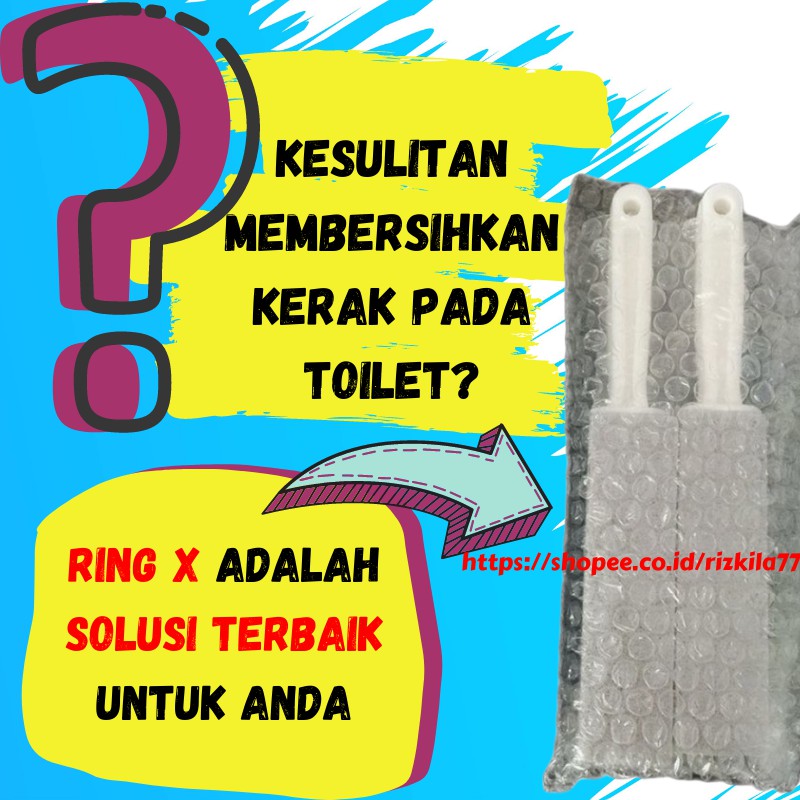 Pembersih Toilet Penghilang Kerak Membandel Ring X As Seen On Tv  Menghilangkan Kerak Di Toilet