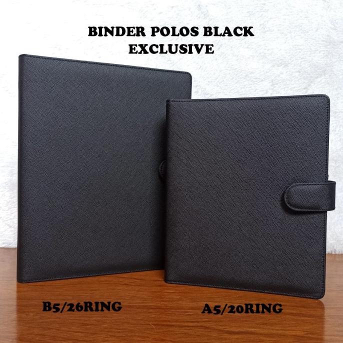 

READY COD BINDER POLOS EXCLUSIVE BLACK A5 DAN B5 PROMOKode 2348