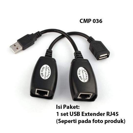 USB CAT5/CAT5E/6 RJ45 Ethernet Extender LAN Extension cabel adapter