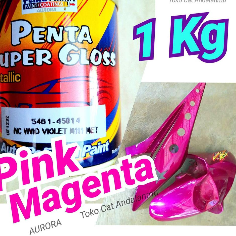 

Populer || IP09T Cat Penta Pink Magenta 1Kg Vivid Violet Ping Metalik Metalic Metallic 1 Kg Kilo Cat Mobil Motor //Seller