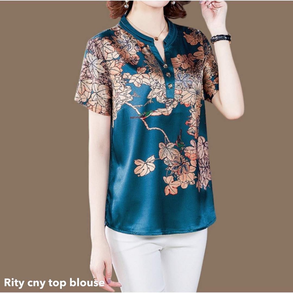 Rity cny top blouse - Thejanclothes