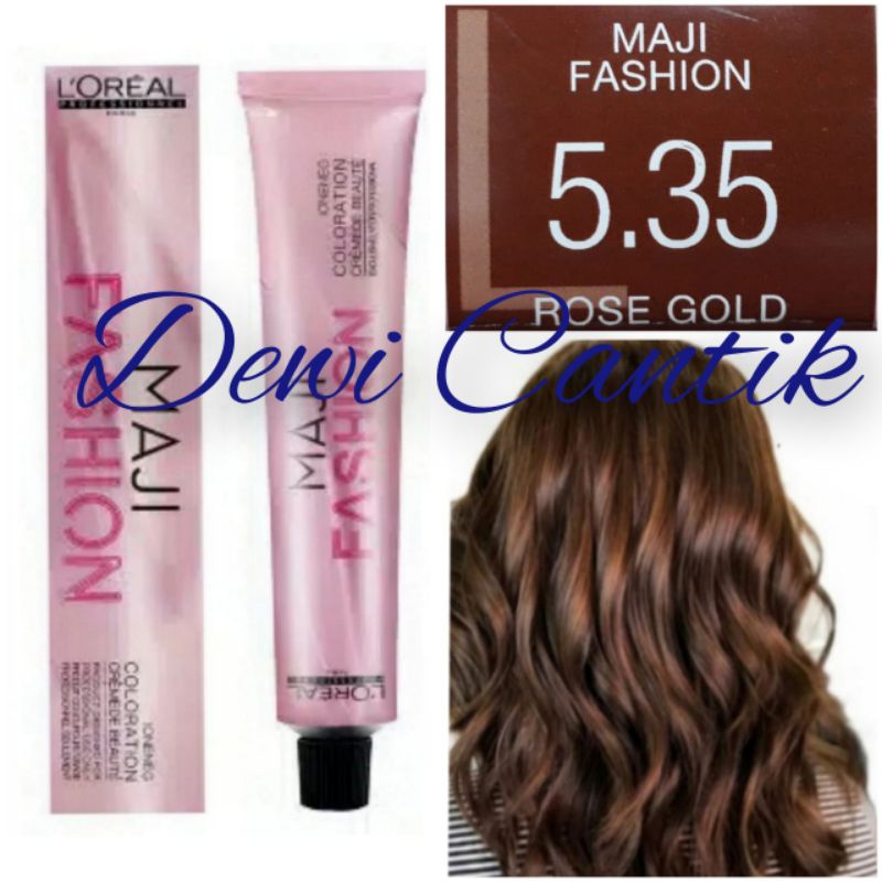 LOREAL MAJIFASHION NO. 5.35 ROSE GOLD