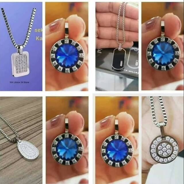 Bayar 1 dapat 2 kalung KK Liforce dengan Swarovski