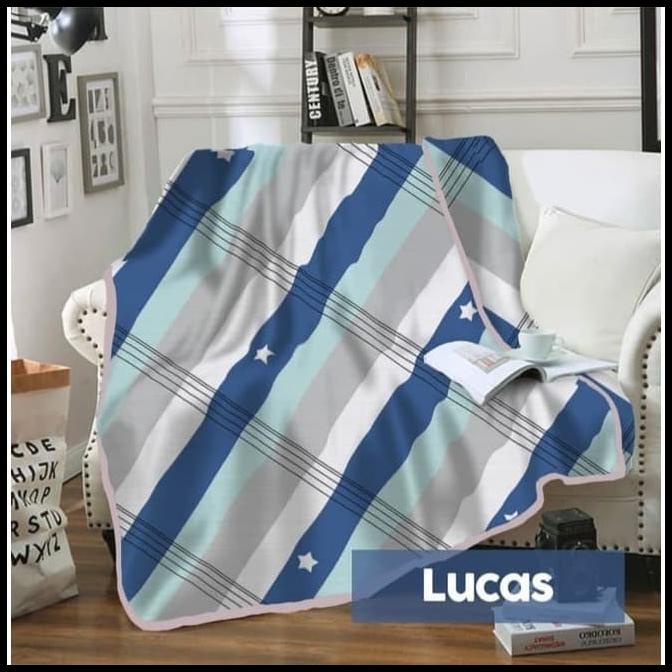 Selimut Kintakun Size 160 X 200 - Lucas Selimut Bahan Bulu Halus