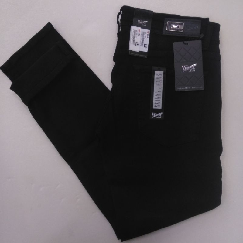 West Jeans WS512 Original Celana Jeans Pria Skinny Jeans pria laki laki Ramayana Jatinegara