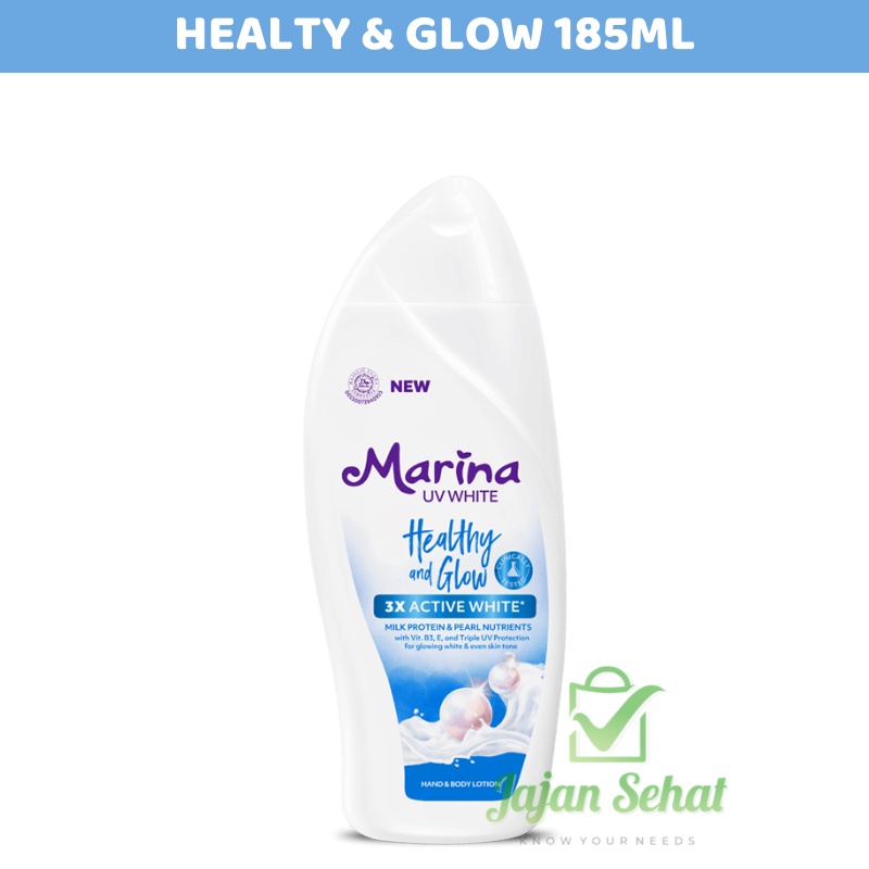 Marina Hand Body Lotion Uv White 185ml