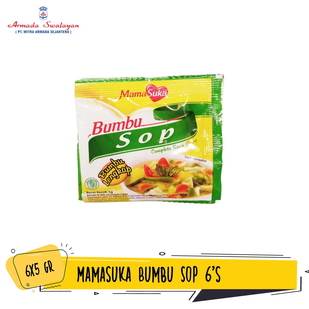 

Mamasuka Bumbu Sop 6's