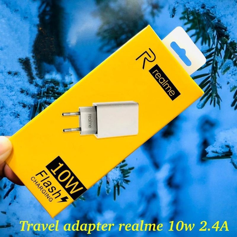 ADAPTOR CHARGER REALME 1USB 2A 10W BATOK CHARGER REALME 1USB KEPALA CASAN REALME 1USB 10W