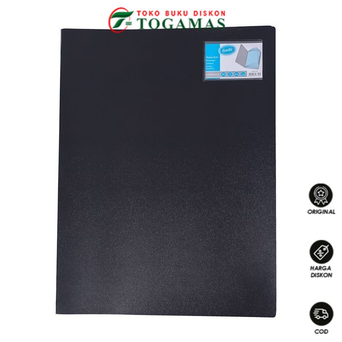 

READY STOCK !! DISPLAY BOOK PP A3 20 POCKETS POTRAIT 3163 BANTEX