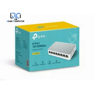 TP-LINK TL-SF1008D : TPLink 8 Port 10/100Mbps Desktop Switch Hub