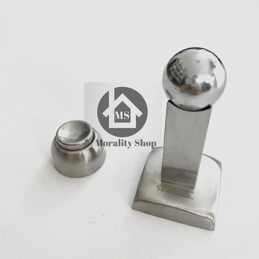 Door Stop Jumbo Arcel 318 Stainless- Door Stoper Penahan Pintu Magnet Doorstop Big Tebal Stenlis A43