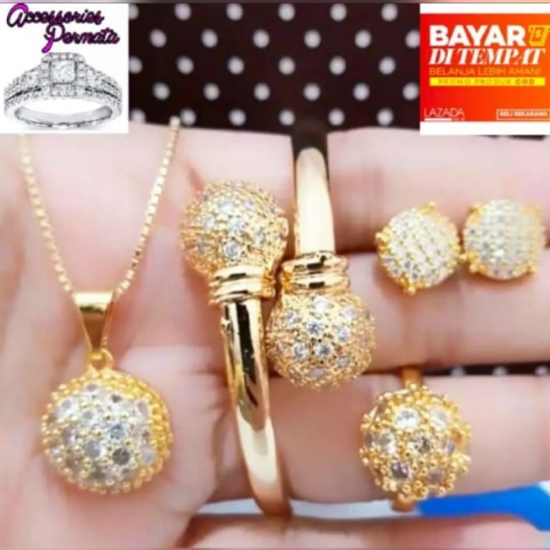 Perhiasan 1 set wanita dewasa 15