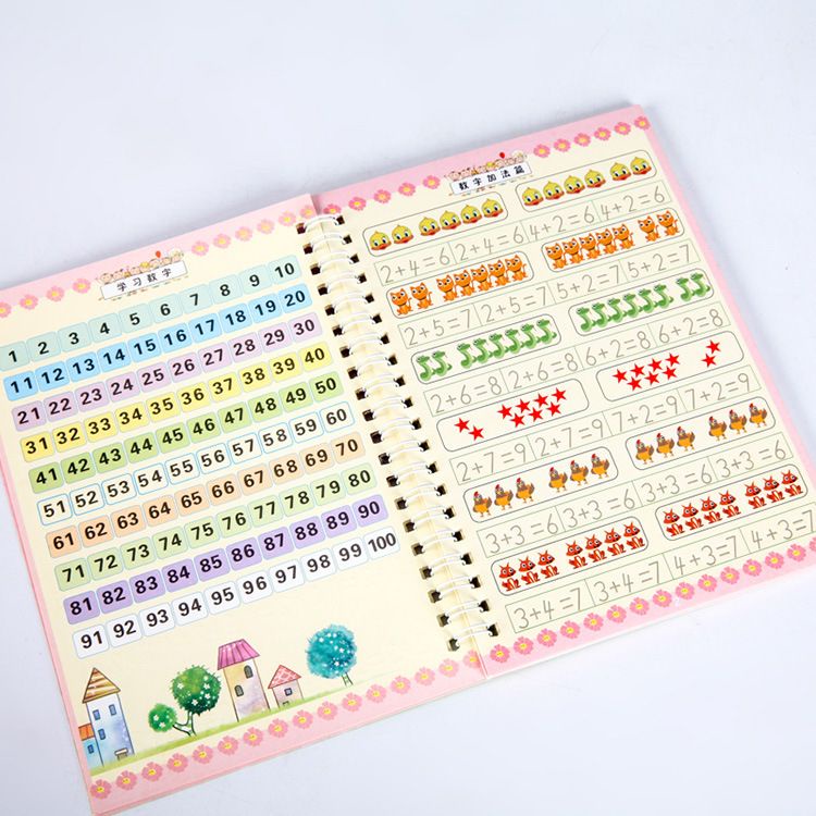 LDS Buku Belajar Menulis Huruf Dan Angka Anak Paud / Buku Magic 3D Practice Writing Book