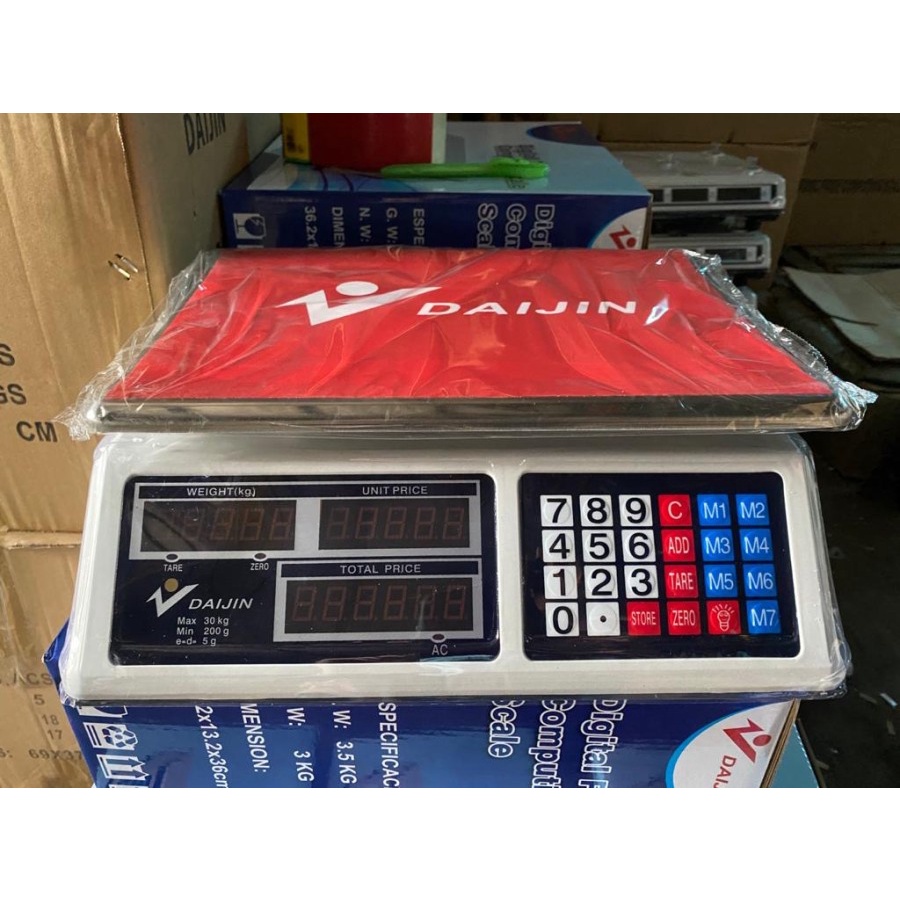 TIMBANGAN DIGITAL DAIJIN 30kg / TIMBANGAN DAPUR / TIMBANGAN BUAH MG