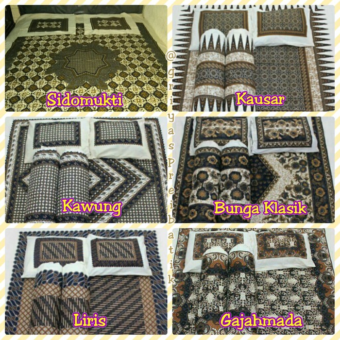 Sprei Batik Pekalongan Kode FR120 - Motif Lainnya