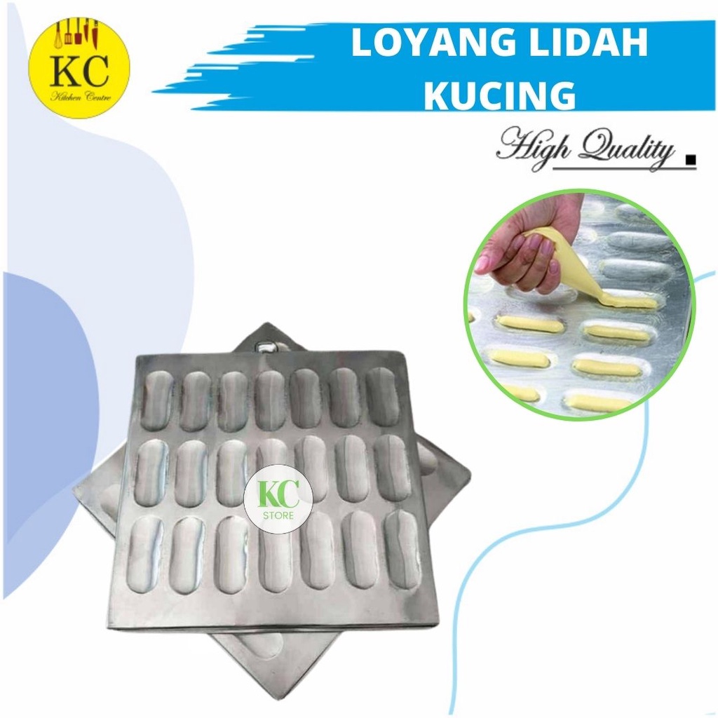 Loyang Kue Lidah Kucing Loyang Kue Kering Lebaran Loyang Lidah Kucing Alumunium