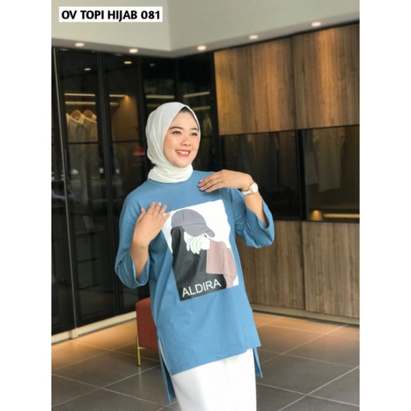 atasan wanita oversize ALDIRA terbaru original kekinian 2022 viral import/baju wanita oversize musli