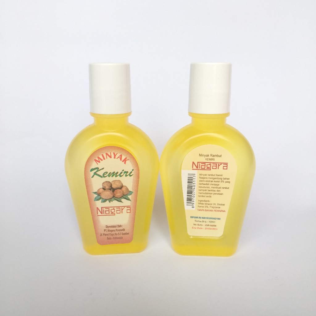 Minyak Rambut Kemiri NIAGARA KUNING 60ml