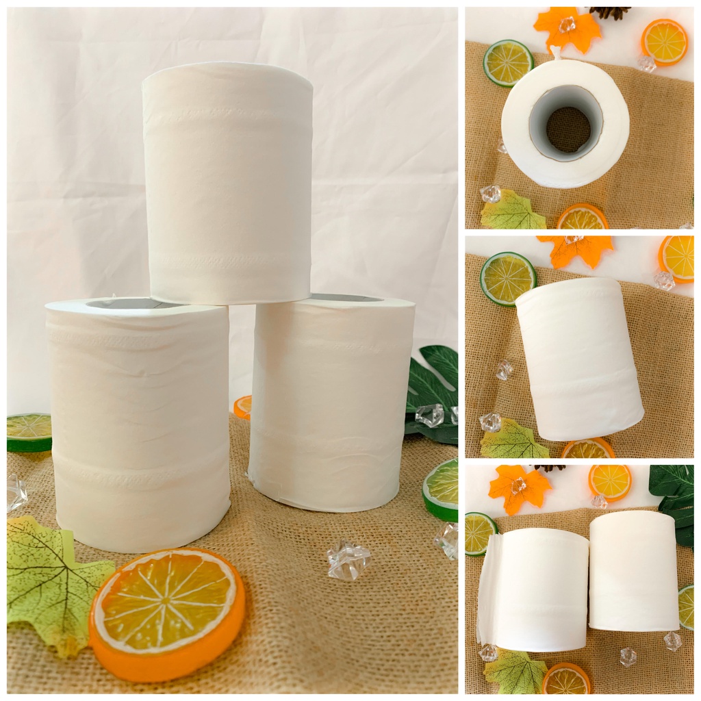 Tissue Toilet Roll Kecil / Tissue LIVI EVO Ellegant Roll Premium / Tisu Toilet Roll Kecil