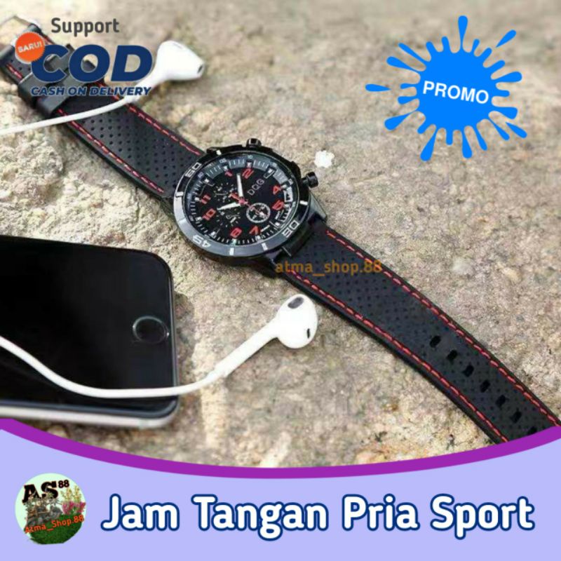 Jam Tangan Pria Wanita Sport Chrono Analog Model Casio G shock mirip Led Digital Belum Anti Air Korea Kekinian Terlaris Promo Murah bisa Cod Porogapit.id