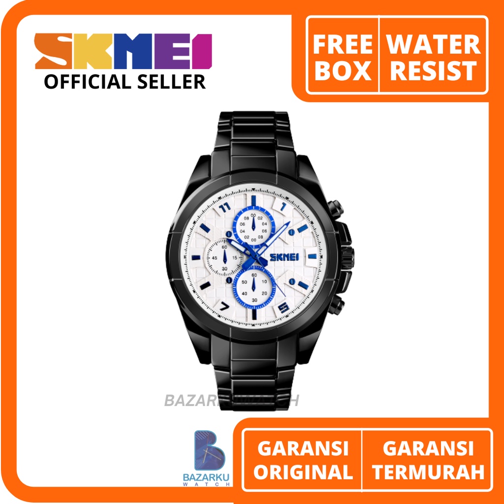 Jam Tangan Skmei 1378 Jam Tangan Skmei Jam Tangan Stainless  Jam Tangan Rantai Skmei