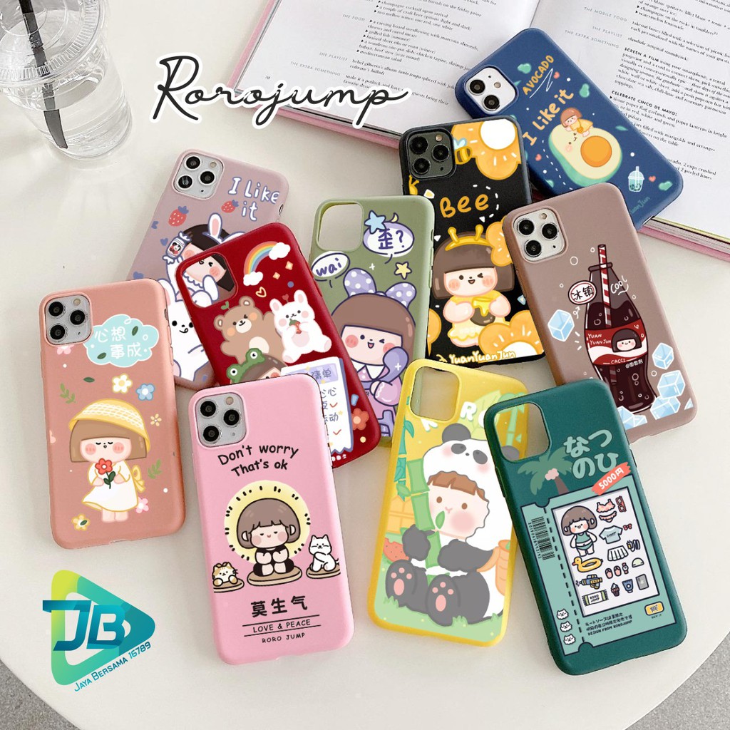 SOFTCASE RORO JUMP XIAOMI REDMI 3 4A 5A 6 6A 7 7A 8 8A PRO 9 9C 9A NOTE 3 4 5 6 7 8 9 10 PRO JB3065