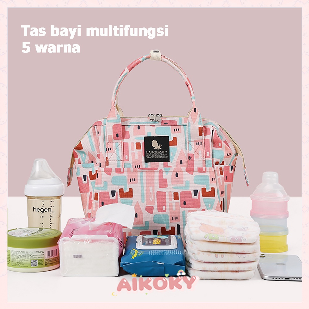 Aikoky tas bayi ransel besar multifungsi wateroof/cooler bag asi ransel