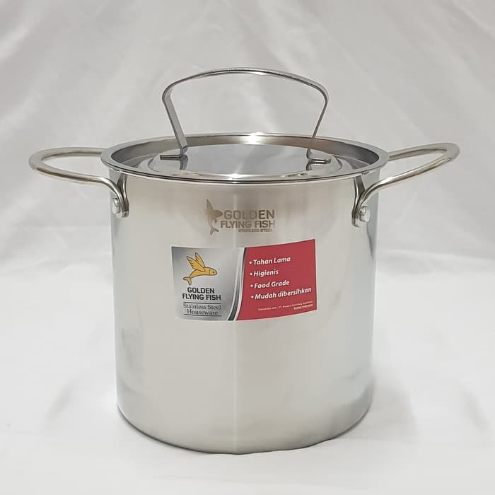 Golden Flying Fish Panci Stockpot Stainless Steel 16 cm Panci Induksi