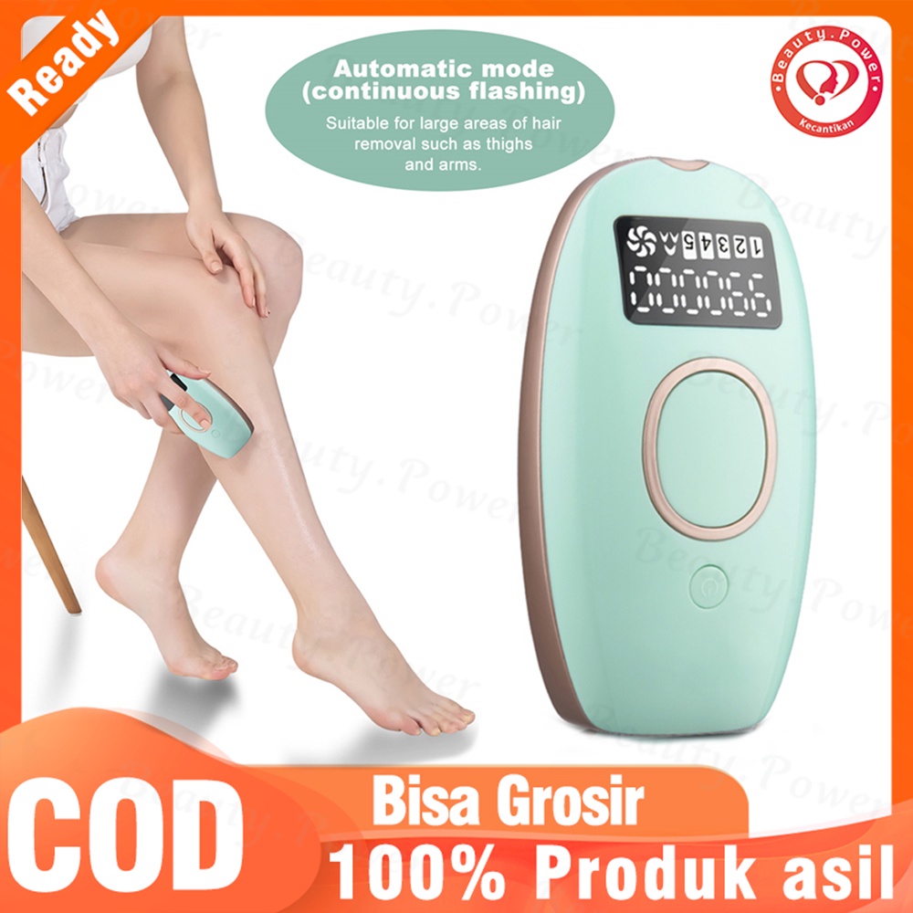 IPL Alat Laser Penghilang Bulu Permanen 990000 Flashes Tanpa Rasa Sakit Hair Removal Laser Penghilang Bulu T4/1096