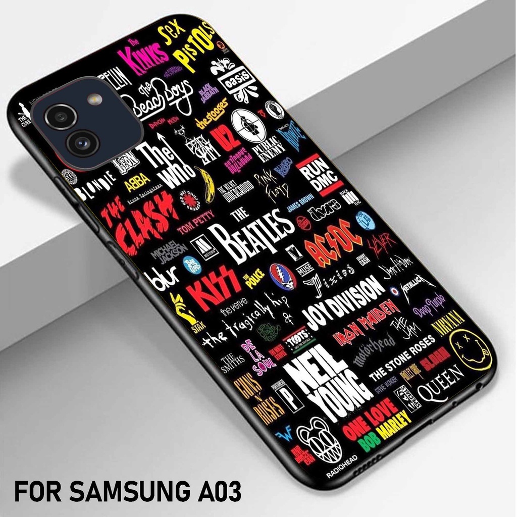 Sukses Case SAMSUNG A03 - Hardcase 2D Glossy Samsung A03 - Silikon Hp Samsung A03  - Silicon Hp Sams