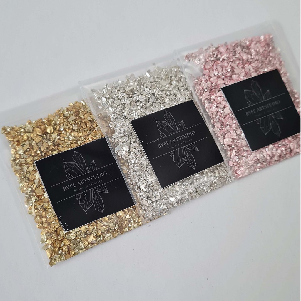 BYFE FAIRY DUST pecahan batu kecil metalik 10 gram