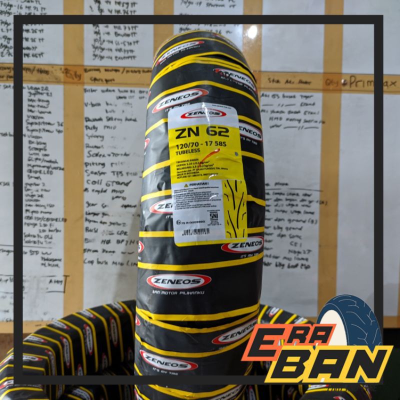 BAN ZENEOS ZN62 120 70 RING 17 TUBELESS VIXION MX KING