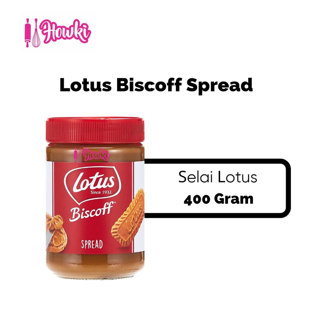 

Lotus Biscoff Spread / Selai Lotus Biscoff 400gr