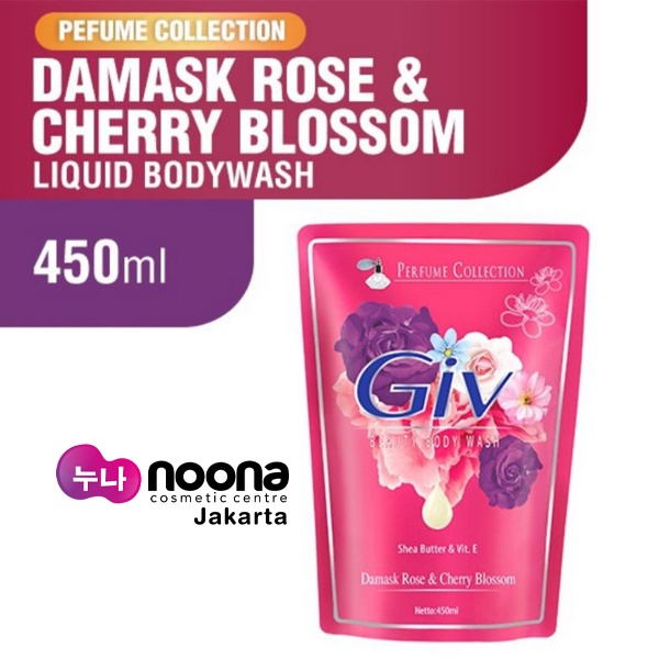 GIV DAMASK ROSE &amp; CHERRY BLOSSOM 450Ml