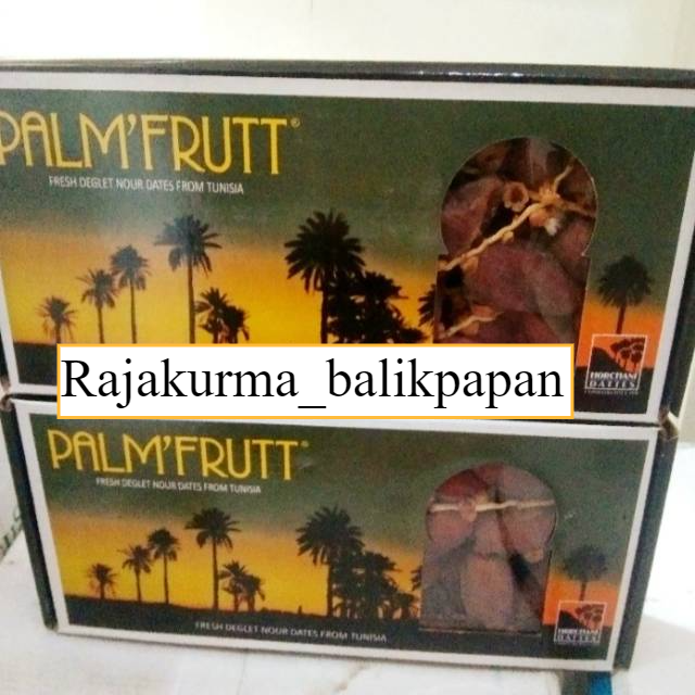 

Kurma Tunisia Palmfrutt Tangkai 500gr Fresh, Empuk, ready di Balikpapan